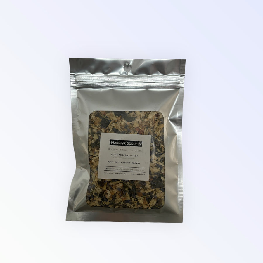 Scented Bath Tea Blend with Lavender, Honeybush, Jasmine, and Green Tea