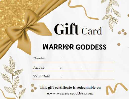 Warrior Goddess Gift Card