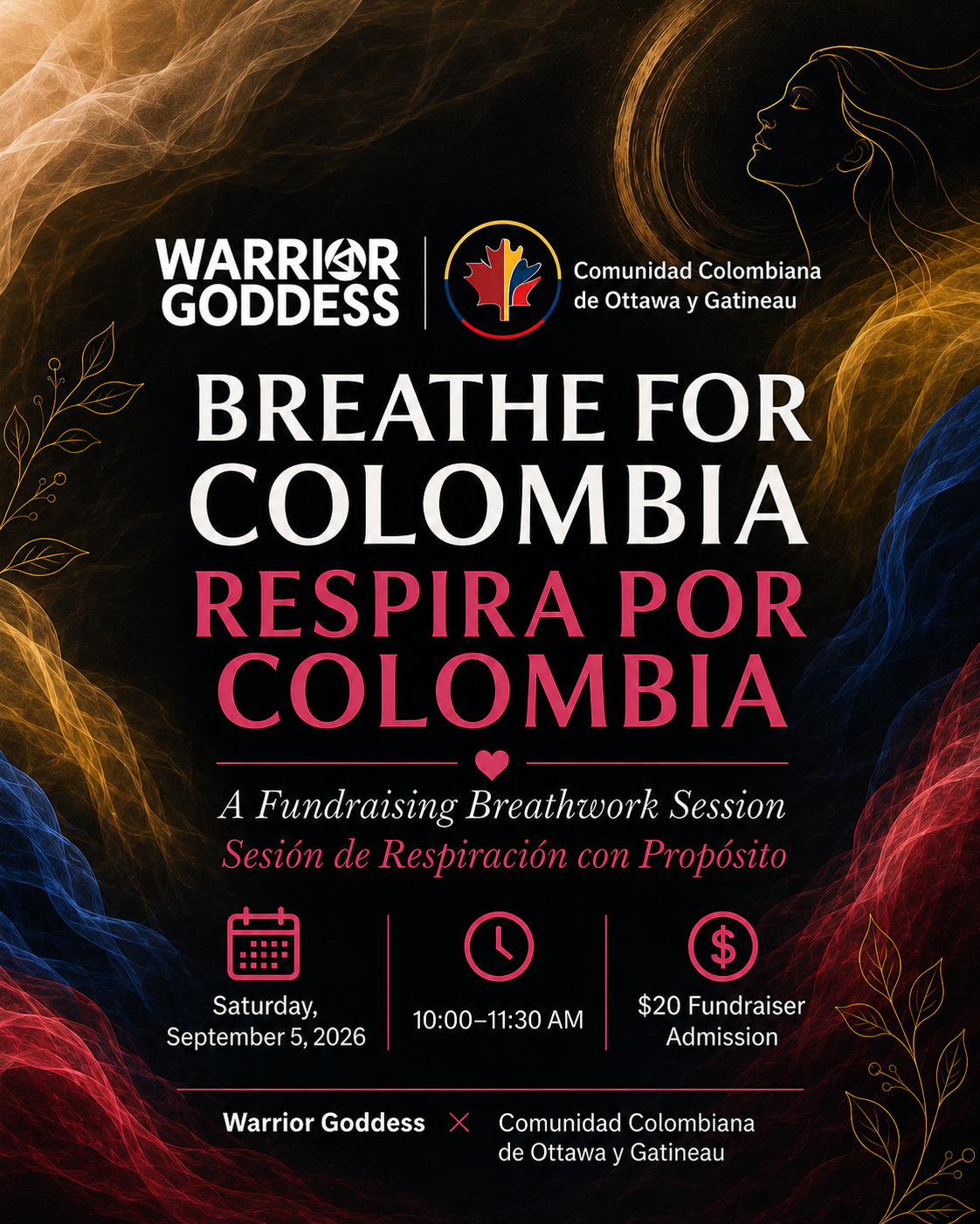 Breathe for Colombia: A Fundraising Breathwork Session